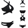 women-s-beach-solid-color-crossed-two-piece-bikini