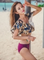 women-s-floral-print-off-shoulder-overlay-top-summer-bikini-sets