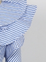 women-s-one-shoulder-flounce-trim-striped-blouse