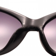 Women's Charming Plastic Baroque Style Flower Decoration Uv Sunglasses