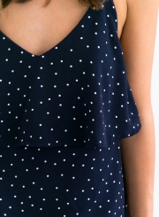 Charming Sleeveless Spaghetti Strap V Neck Backless Short Day Dress