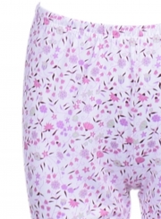 High Waist Printed Slim Fit Flared Casual Pants