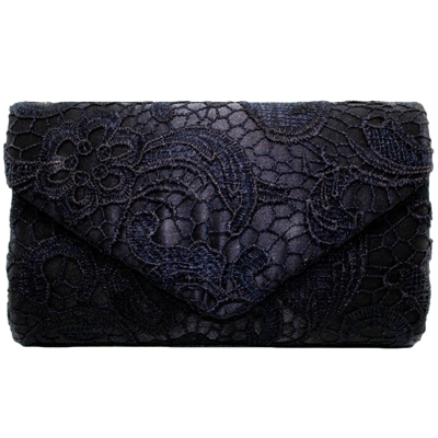 Socialite Floral Lace Evening Club Envelope Clutch Bag YOUYOUFASHIONEC.com