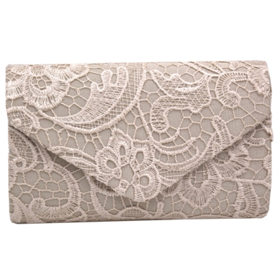 Socialite Floral Lace Evening Club Envelope Clutch Bag YOUYOUFASHIONEC.com