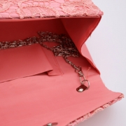 Socialite Floral Lace Evening Club Envelope Clutch Bag