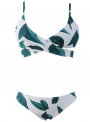 women-s-green-leaf-printing-wrapped-top-bikini-set