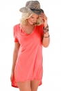 coral-pink-cozy-short-sleeves-t-shirt-cover-up