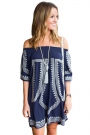 bohemian-vibe-geometric-print-off-the-shoulder-beach-dress