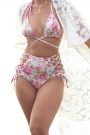 strappy-floral-print-retro-high-waist-swimsuit