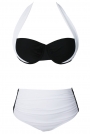 white-black-stylish-bicolor-high-waist-swimsuit