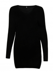 Women's Casual V Neck Long Sleeve Sweater