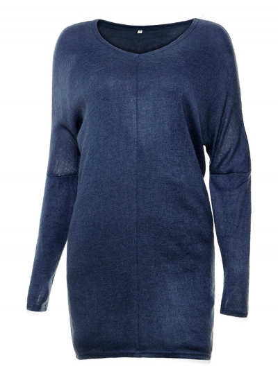 Women's Casual V Neck Long Sleeve Sweater stylesimo.com