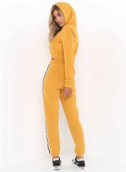 Women's Fashion Hooded 2 Piece Sweat Suit
