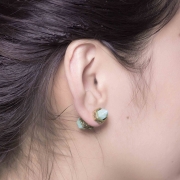 Women's Imitation Stone Stud Earrings