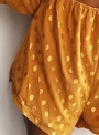 women-s-polka-dots-v-neck-long-sleeve-top-shorts-2-piece-set