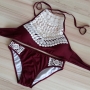 women-s-lace-panel-color-block-triangle-bikini-set