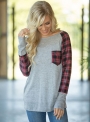 women-s-casual-round-neck-long-sleeve-plaid-printed-top