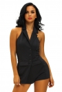 black-double-breasted-halter-romper