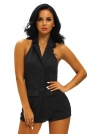 black-double-breasted-halter-romper