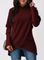 women-s-long-sleeve-solid-irregular-pullover-hoodie