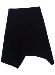 front Zip Irregular Skirt