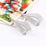 Fashion Sequins Decoration Solid Color Drop Earrings