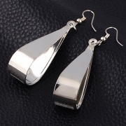 Fashion Sequins Decoration Solid Color Drop Earrings