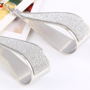 Fashion Sequins Decoration Solid Color Drop Earrings