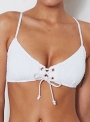 women-s-solid-2-piece-lace-up-bikini-set