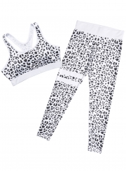 Fashion Leopard Skinny Yoga Sports Set