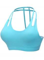 Fashion Wireless Back T Strap Yoga Bra