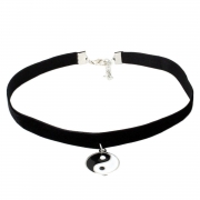 Women's Fashion Lace Choker Chain Necklaces Black Choker