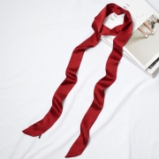 Fashion Solid Color Long Narrow Scarves