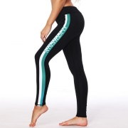 Fashion Striped Skinny Fit Ankle Yoga Leggings