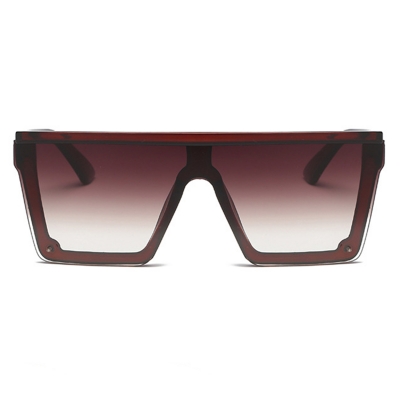 Fashion Multi-color Conjoined lenses Square Outdoor Sunglasses YOUYOUFASHIONEC.com