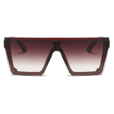 Fashion Multi-color Conjoined lenses Square Outdoor Sunglasses STYLESIMO.com