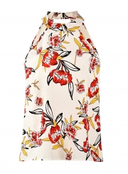 Sleeveless Floral Printed  Tank Tops for Women