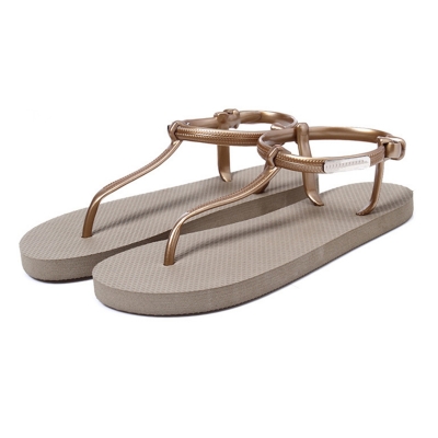 Fashion Summer Beach Breathable Skidproof Thong Flat Sandals stylesimo.com