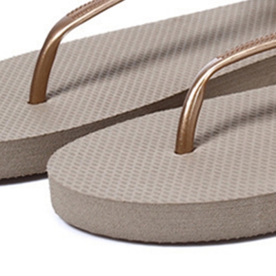 Fashion Summer Beach Breathable Skidproof Thong Flat Sandals stylesimo.com