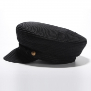 Fashion Straw Flat Wide Brim Punk Style Women Fedoras Hat With Buttons