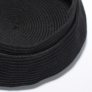 Fashion Straw Flat Wide Brim Punk Style Women Fedoras Hat With Buttons