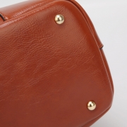 Solid Concise Vintage Handle Satchel Shoulder Bag Cross-body Bag