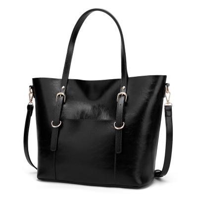 Solid Concise Vintage Handle Satchel Shoulder Bag Cross-body Bag YOUYOUFASHIONEC.com