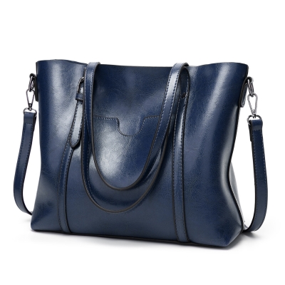 Solid Handle Satchel Handbag Women Shoulder Bag Messenger Tote Bag STYLESIMO.com