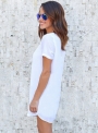 women-s-casual-loose-solid-short-sleeve-round-neck-chiffon-dress