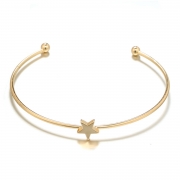 Cute Full Drill Pentagram Heart-shaped  Four-piece Bracelet Suit