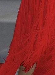 Red Backless Irregular Swing Evening Dress