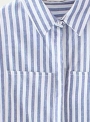 blue-casual-striped-long-sleeve-turn-down-collar-high-low-button-down-shirt