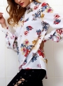 white-floral-print-high-neck-long-sleeve-loose-pullover-blouse